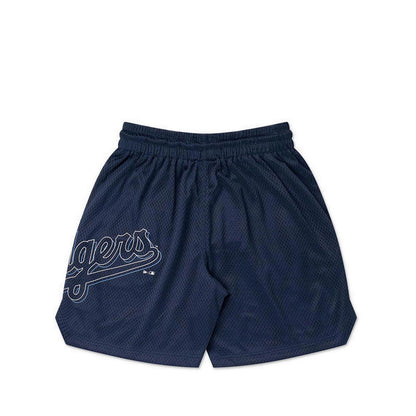 Shorts Mix League Cross Panels Los Angeles Dodgers Men's Short - Oceanside Blue
