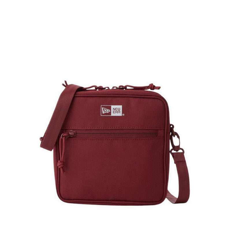 Square Shoulder Pouch Ref Unisex Bags - Red