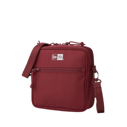 Square Shoulder Pouch Ref Unisex Bags - Red