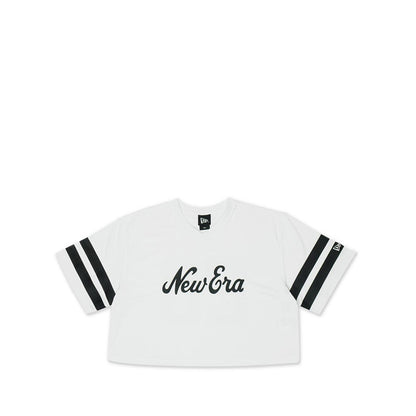 Crop American Football Jersey Pack Women's T-Shirt - White