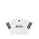 Crop American Football Jersey Pack Women's T-Shirt - White