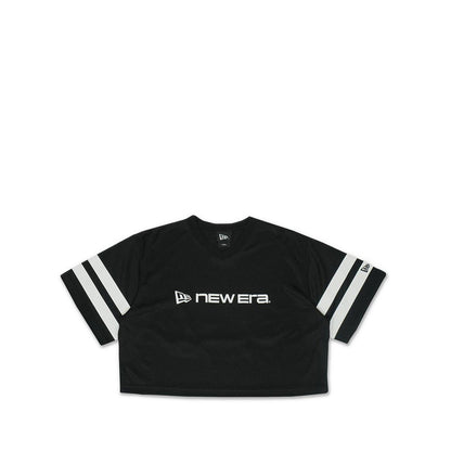 Crop American Football Jersey Pack Women's T-Shirt - Black