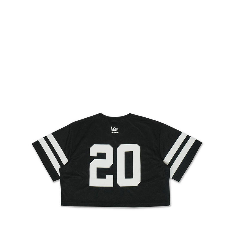 Crop American Football Jersey Pack Women's T-Shirt - Black