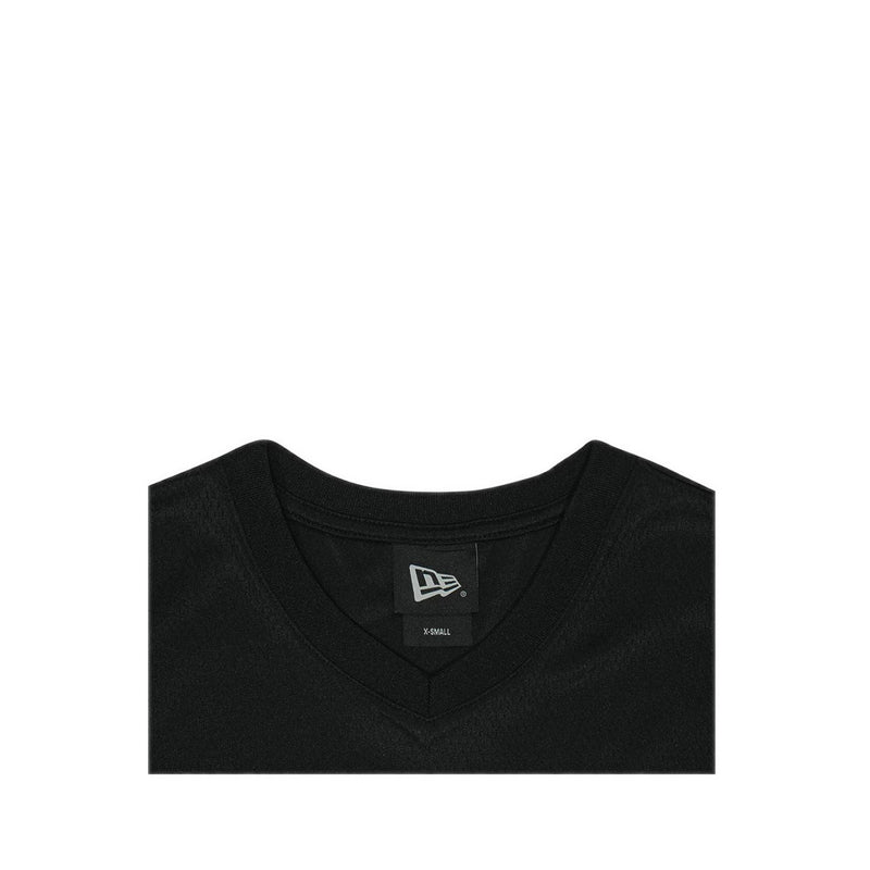 Crop American Football Jersey Pack Women's T-Shirt - Black