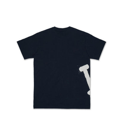 Ss Tee Spray Paint Los Angeles Dodgers Men's T-Shirt - Oceanside Blue