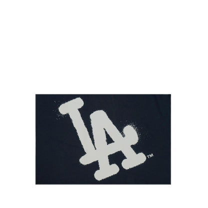 Ss Tee Spray Paint Los Angeles Dodgers Men's T-Shirt - Oceanside Blue