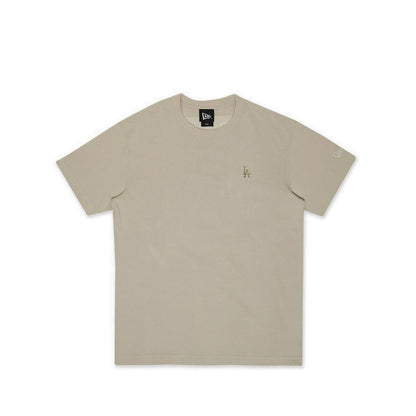 Ss Tee MLB Patchwork Los Angeles Dodgers Men's T-Shirt - Vintage Stone