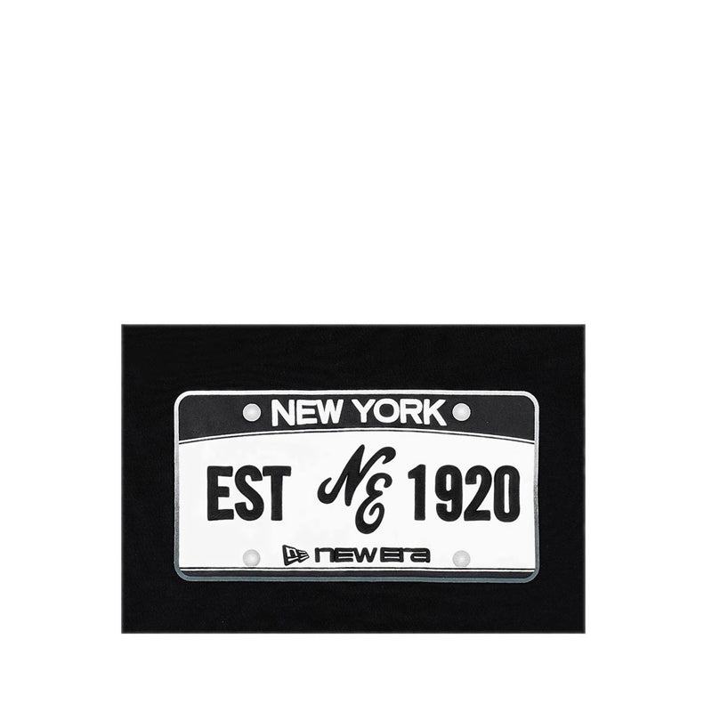 Ss Tee License Plate Men's T-Shirt - Black