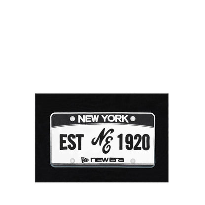 Ss Tee License Plate Men's T-Shirt - Black