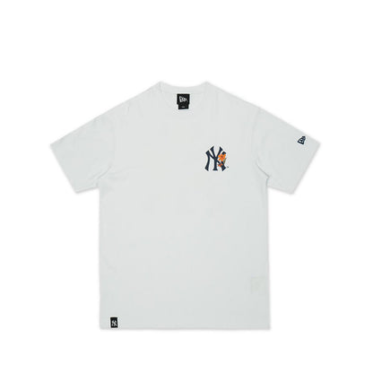 Ss Tee Floral New York Yankees Men's T-Shirt - White