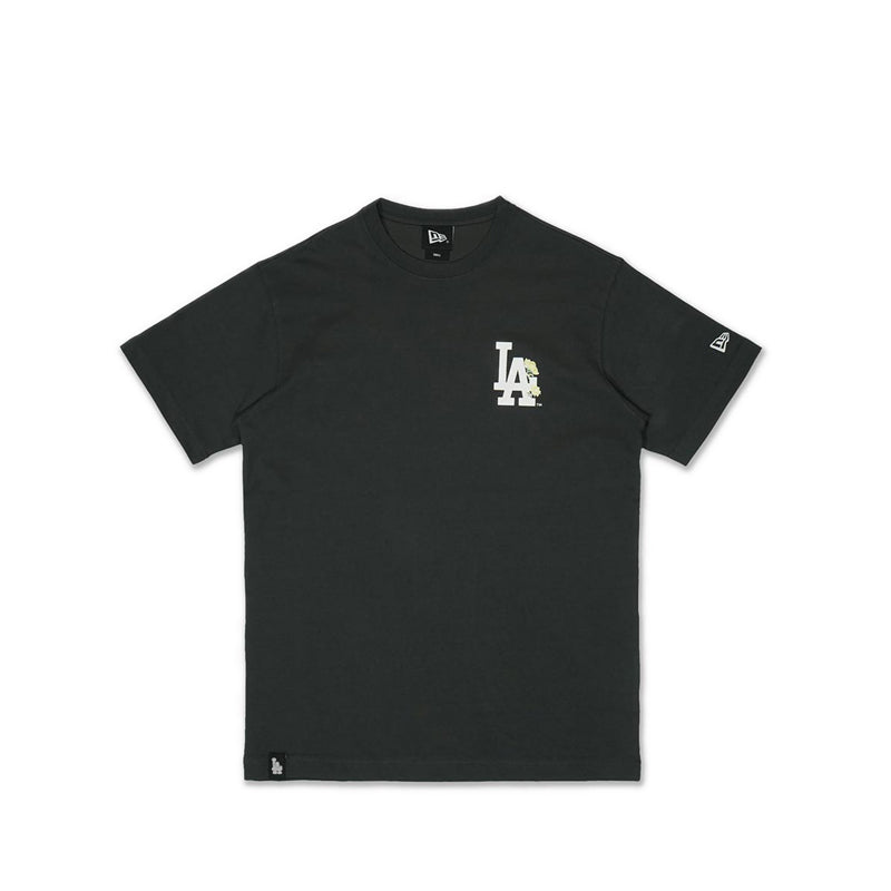 Ss Tee Floral Los Angeles Dodgers Men's T-Shirt - Steel Clouds