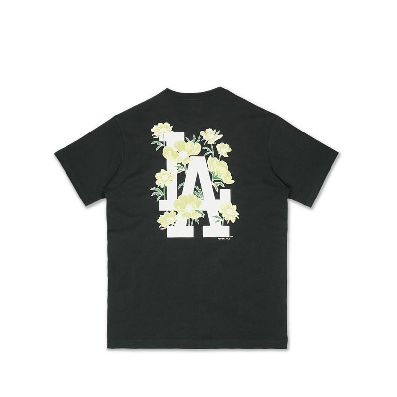 Ss Tee Floral Los Angeles Dodgers Men's T-Shirt - Steel Clouds