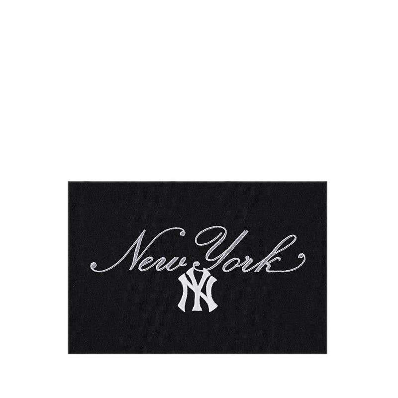 Ss Tee Cross Panels Script New York Yankees Men's T-Shirt - Black