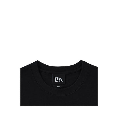 Ss Tee Cross Panels Script Los Angeles Dodgers Men's T-Shirt - Black
