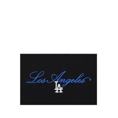 Ss Tee Cross Panels Script Los Angeles Dodgers Men's T-Shirt - Black