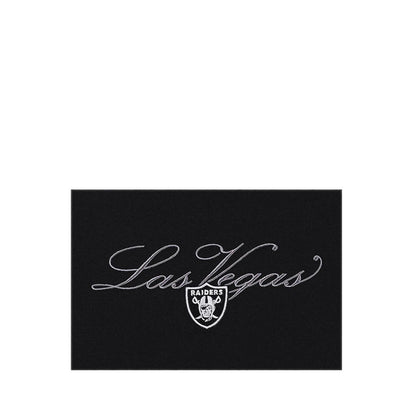 Ss Tee Cross Panels Script Las Vegas Raiders Men's T-Shirt - Black