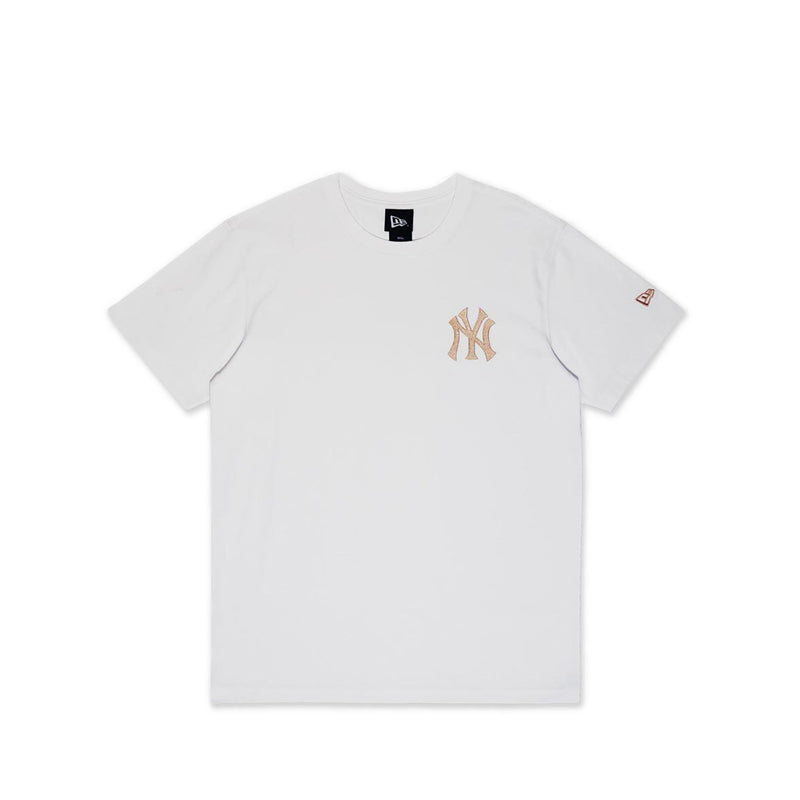 Ss Tee Color Era New York Yankees Men's T-Shirt - White