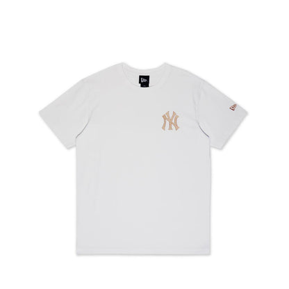Ss Tee Color Era New York Yankees Men's T-Shirt - White