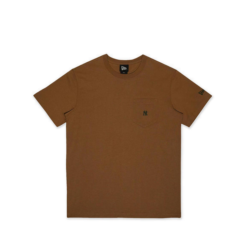 Ss Tee Color Era New York Yankees Men's T-Shirt - Khaki