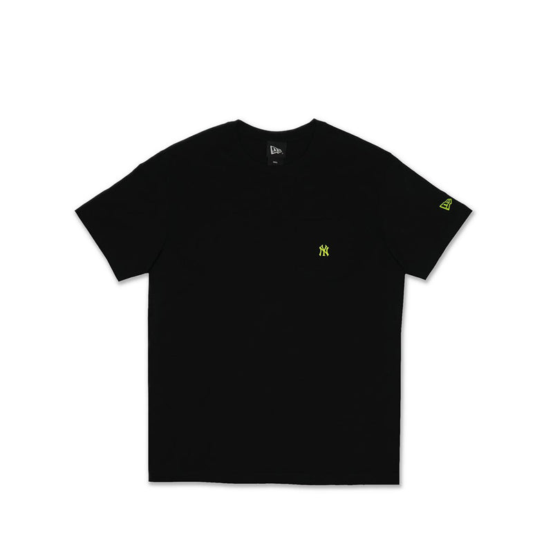 Ss Tee Color Era New York Yankees Men's T-Shirt - Black