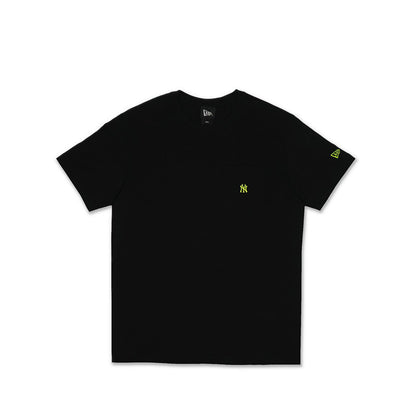 Ss Tee Color Era New York Yankees Men's T-Shirt - Black