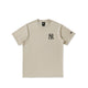 Ss Tee Cap Graphic New York Yankees Men's T-Shirt - Vintage Stone
