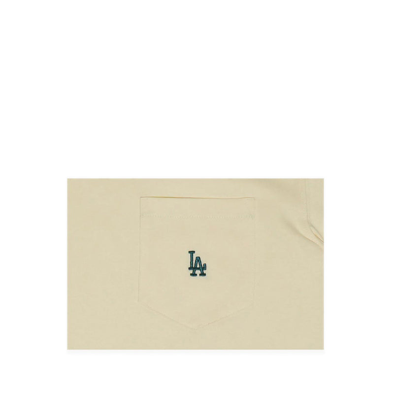 Ss Pocket Tee Color Era Los Angeles Dodgers Men's T-Shirt - Ivory
