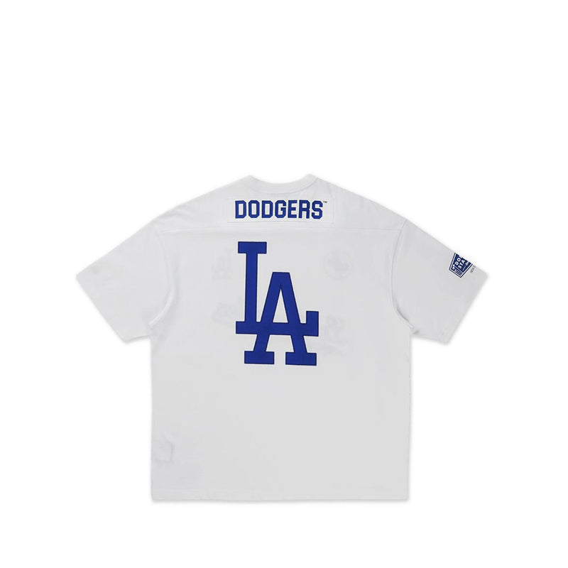 Ss Jersey Ne Fan Fam Los Angeles Dodgers Men's T-Shirt - White
