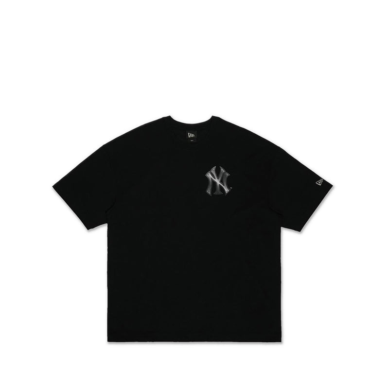 Oversized Ss Tee Trend Pop New York Yankees Men's T-Shirt - Black