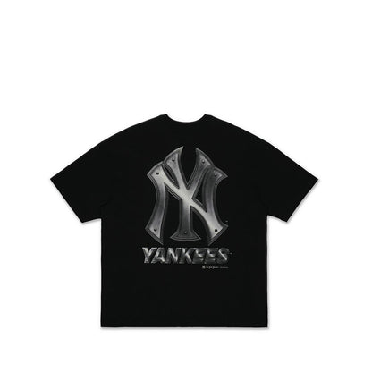 Oversized Ss Tee Trend Pop New York Yankees Men's T-Shirt - Black