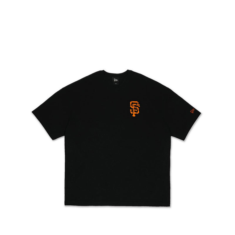 Oversized Ss Tee Shattered Logo San Francisco Giants Men's T-Shirt - Black