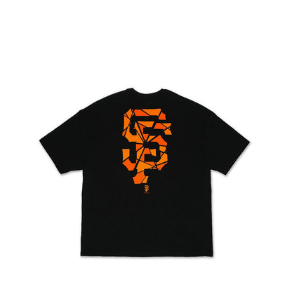 Oversized Ss Tee Shattered Logo San Francisco Giants Men's T-Shirt - Black