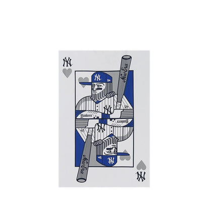 Os Ss Tee Playing Cards New York Yankees Men's T-Shirt - White