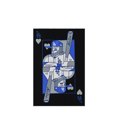 Os Ss Tee Playing Cards Los Angeles Dodgers Men's T-Shirt - Black