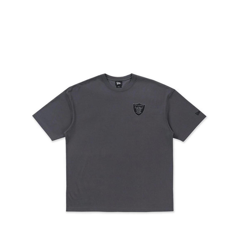 Oversized Ss Tee NFL Restro Las Vegas Raiders Men's T-Shirt - Graphite