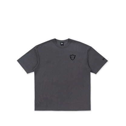 Oversized Ss Tee NFL Restro Las Vegas Raiders Men's T-Shirt - Graphite