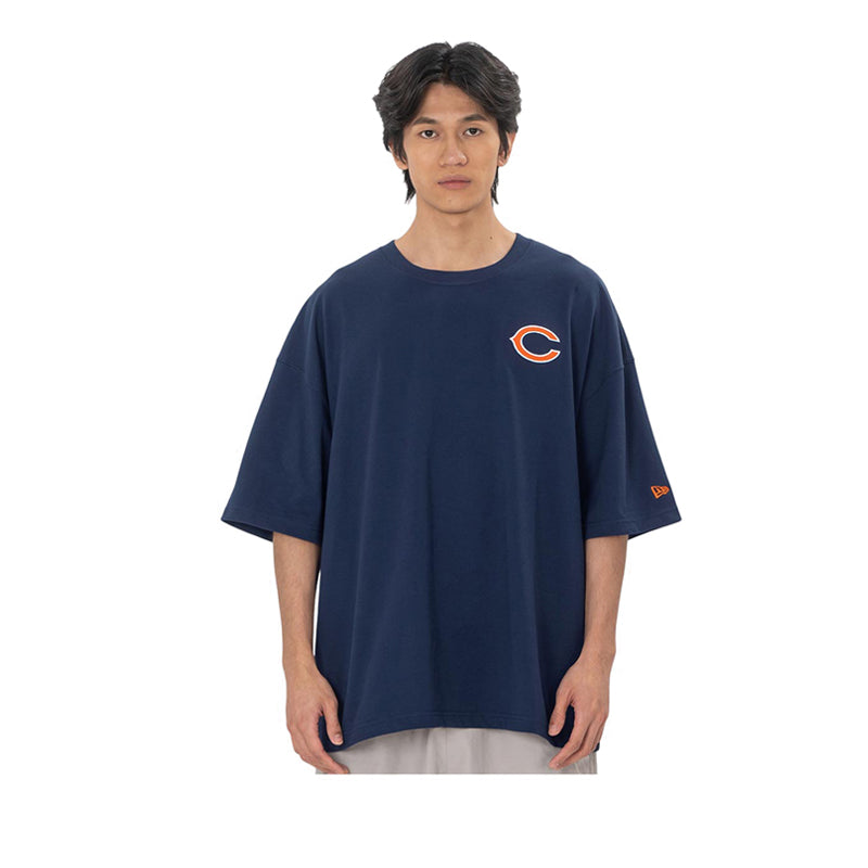 Oversized Ss Tee NFL Restro Chicago Bears Men's T-Shirt - Navy