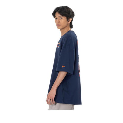 Oversized Ss Tee NFL Restro Chicago Bears Men's T-Shirt - Navy