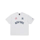 Oversized Ss Tee Ne Fan Fam New York Yankees Men's T-Shirt - White