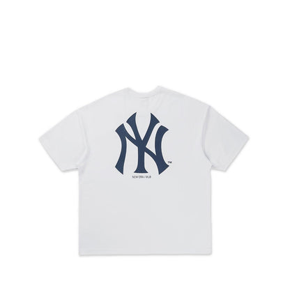 Oversized Ss Tee Ne Fan Fam New York Yankees Men's T-Shirt - White