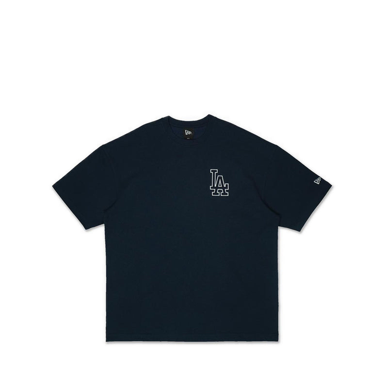 Oversized Ss Tee Mlb Arch Los Angeles Dodgers Men's T-Shirt - Oceanside Blue