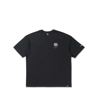 Oversized Ss Tee Glow In The Dark San Francisco Giants Men's T-Shirt - Black