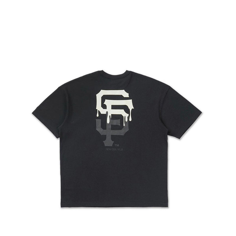 Oversized Ss Tee Glow In The Dark San Francisco Giants Men's T-Shirt - Black