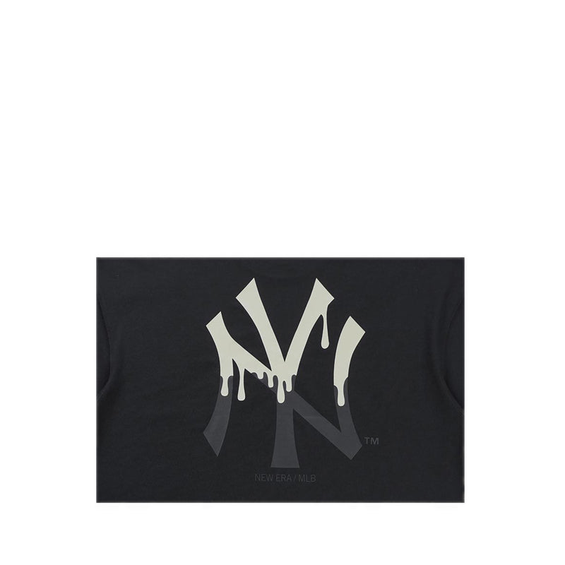 Oversized Ss Tee Glow In The Dark New York Yankees Men's T-Shirt - Black