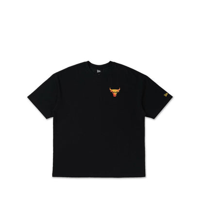 Oversize Ss Tee Assoted Graphic Tee Chicago Bulls Men's T-Shirt - Black