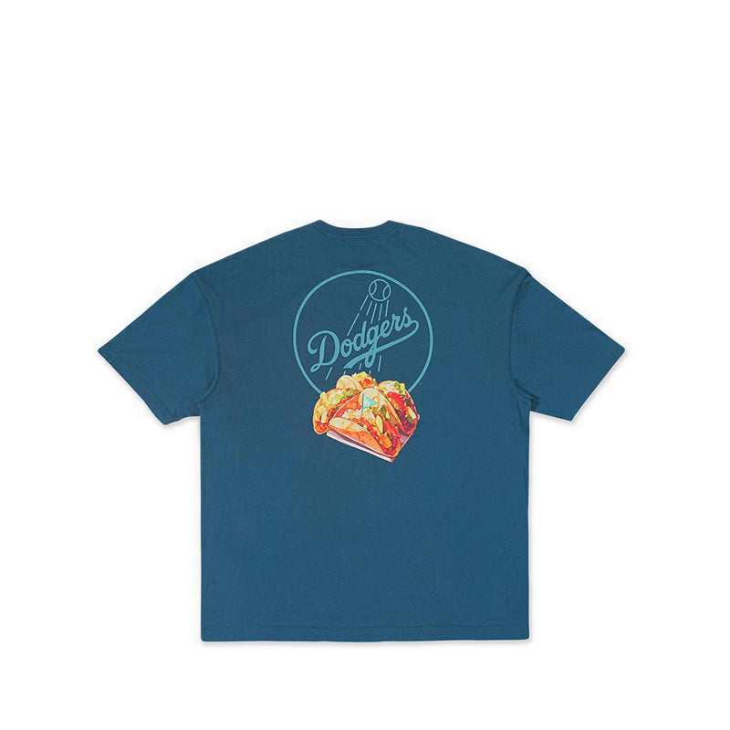 Oversized Ss Tee Assorted Graphic Tee Los Angeles Dodgers Men's T-Shirt - Cadet Blue
