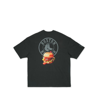 Oversized Ss Tee Assorted Graphic Tee Boston Red Sox Men's T-Shirt - Steel Clouds