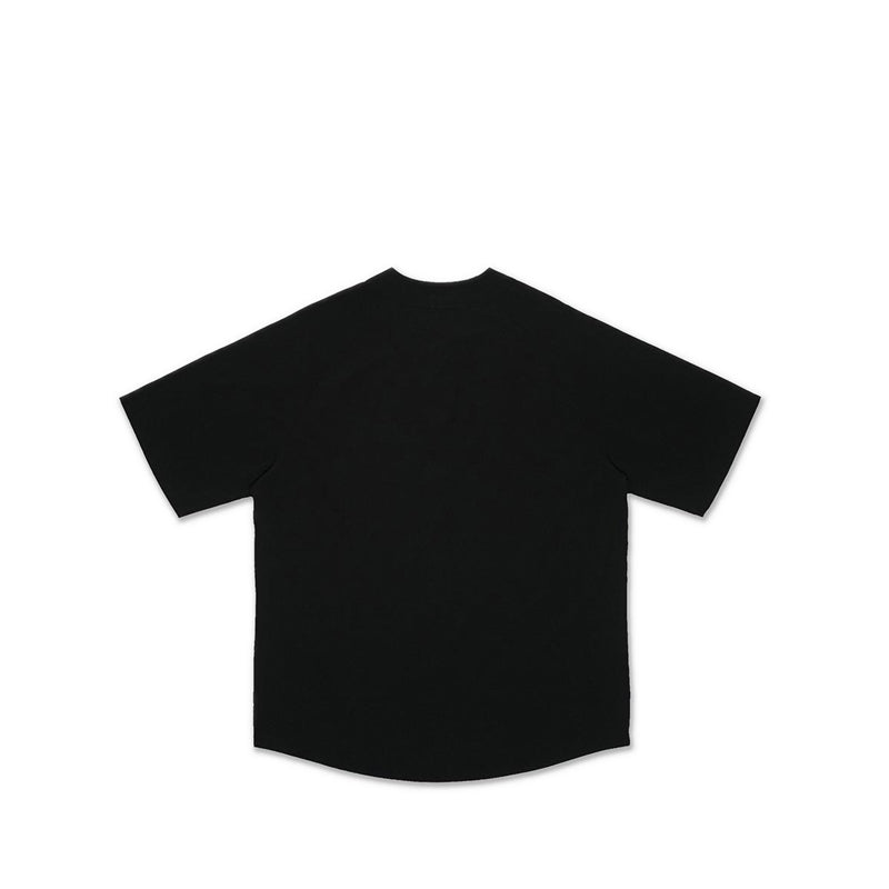 Baseball Jersey Urban Sleek Men's T-Shirt - Black