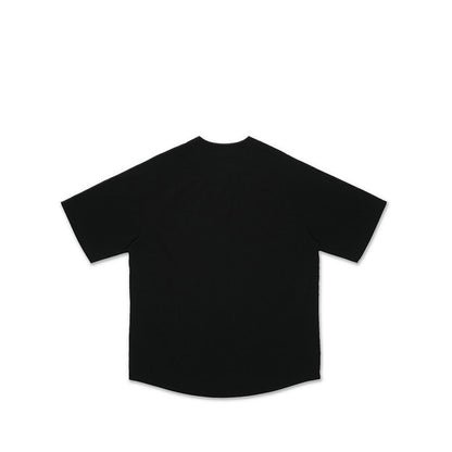 Baseball Jersey Urban Sleek Men's T-Shirt - Black