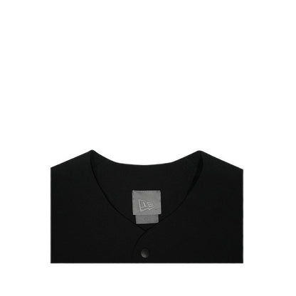 Baseball Jersey Urban Sleek Men's T-Shirt - Black